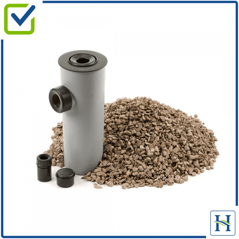 Condensate Soakaway With Lime Chippings Hounsfield Boilers