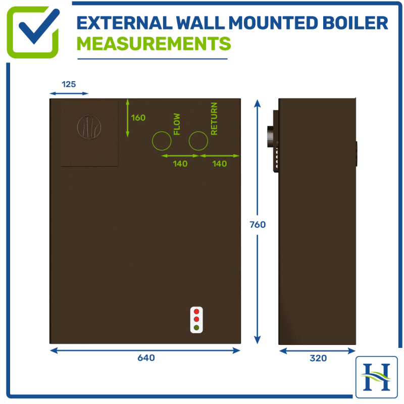 TUSCAN External WallMounted Oil Boiler Hounsfield Boilers