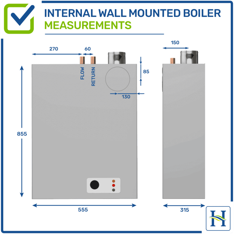 Tuscan Internal Wall Mounted Oil Boiler Hounsfield Boilers