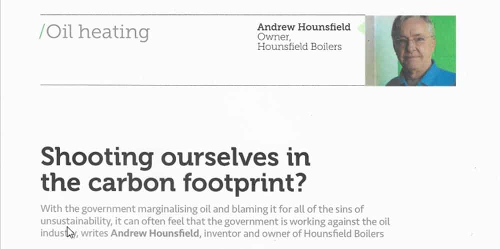 News: Are we shooting ourselves in the carbon footprint
