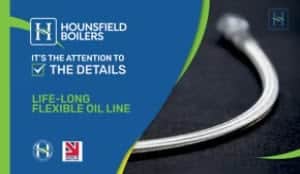 Life Long Flexible Oil Line Hounsfield Boilers