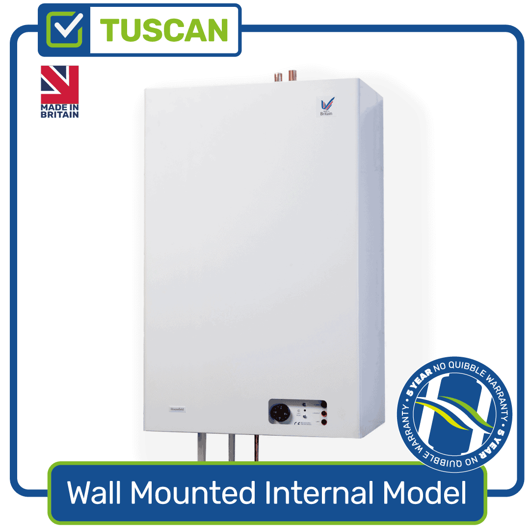 Products in shop - Tuscan Wall-Mounted Internal Oil Boiler Hounsfield Boilers
