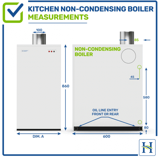 Kitchen Non Condensing Measurements Hounsfield Boilers