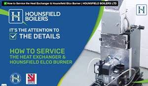 How to Service the Heat Exchanger & Elco Burner Exchanger & Elco Burner Hounsfield Boilers