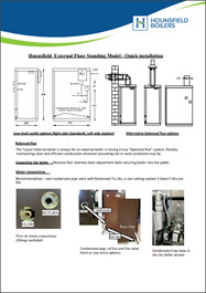 WI0023 External floor standing installation guide- Hounsfield Boilers