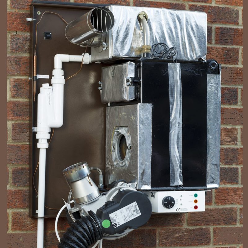 1219 External Wall Mounted Oil Boiler Hounsfield Boilers