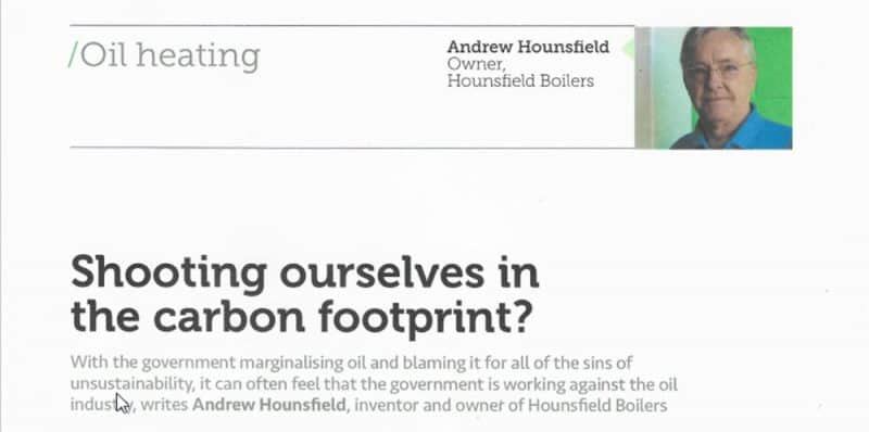 News: Are we shooting ourselves in the carbon footprint