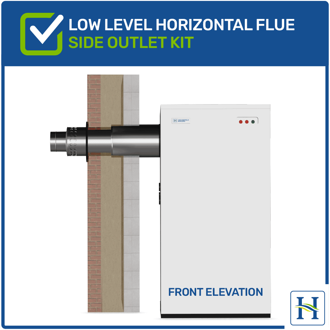 Low Level Horizontal Flue Side Outlet Kit