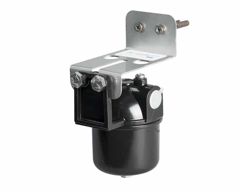 oil filter bracket for left to right oil flow