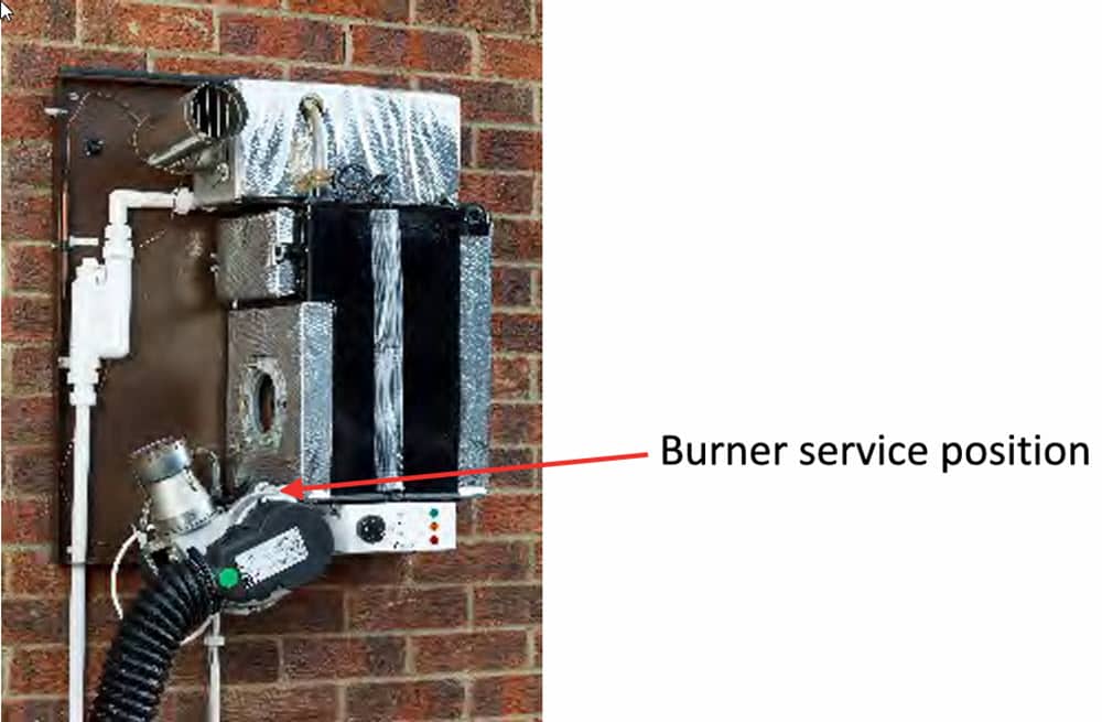 Hounsfield 12 19 External Boiler fitting the heat exchanger 3