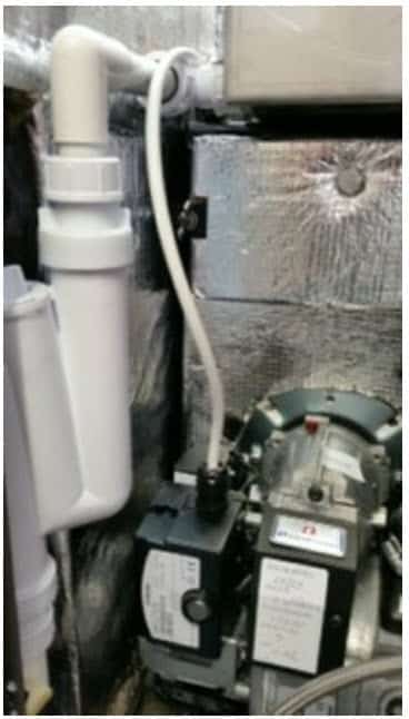 hounsfield external floor standing boiler condensate trap 3
