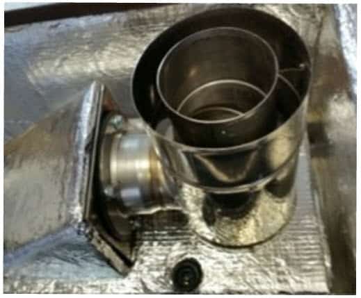 Hounsfield external floor standing boiler high level & vertical flue options